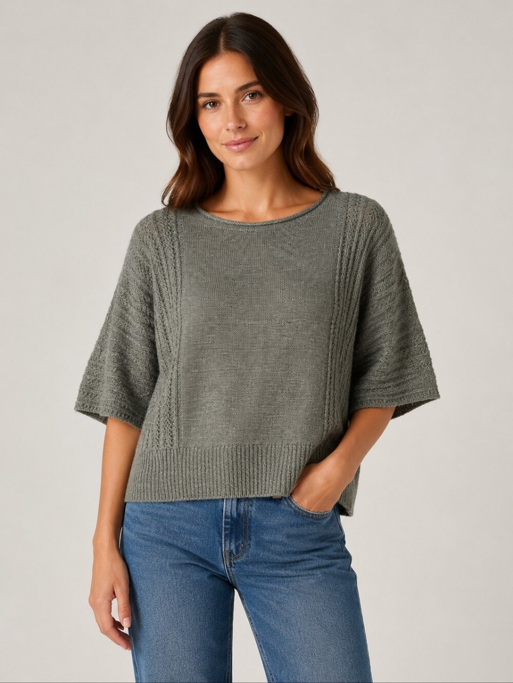 Dressbarn Womens Knit Sweater